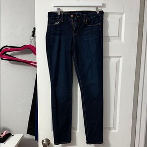 Lucky Brand Women's Dark Blue Skinny Jeans